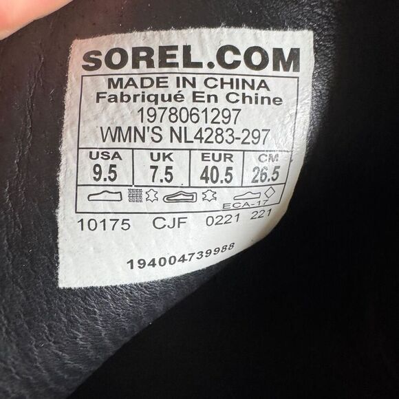 Sorel Taupe Wedge Ankle Booties - Picture 7 of 7